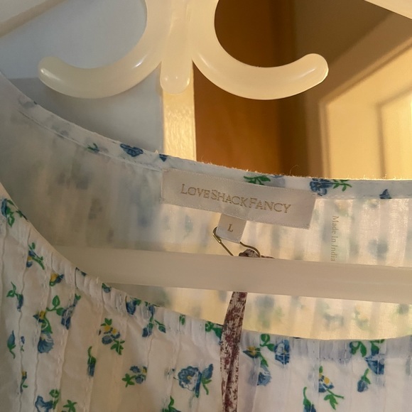 NWT Loveshackfancy Roberta dress size Large - Picture 7 of 7